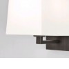 AZUMI Nástěnné svítidlo, základna kov, povrch nikl lesk, pro žárovku 60W, E27, 230V, IP20, tř.2, rozměry 255x215x224mm, STÍNÍTKO SAMOSTATNĚ náhled 3