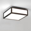 AGULARIT 200 60W E27 IP44 Stropní svítidlo, materiál rámu kov, povrch chrom lesk, difuzor sklo opál, pro žárovku 60W, E27, 230V, do koupelny IP44, tř.2, rozměry 200x200x79mm náhled 4