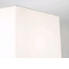 AZUMI Stínítko pro nástěnné svítidlo, tvar čtverec, materiál textil, povrch vnější bílá, vnitřní bílá, E27/ES, rozměry 180x175mm, vč. redukčního kroužku E14, POUZE STÍNÍTKO BEZ ZÁKLADNY náhled 3