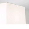AZUMI Stínítko pro nástěnné svítidlo, tvar čtverec, materiál textil, povrch vnější černá, vnitřní bílá, E27/ES, rozměry 180x175mm, vč. redukčního kroužku E14, POUZE STÍNÍTKO BEZ ZÁKLADNY náhled 4