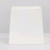 AZUMI Stínítko pro nástěnné svítidlo, tvar čtverec, materiál textil, povrch vnější tmel, vnitřní bílá, E27/ES, rozměry 180x175mm, vč. redukčního kroužku E14, POUZE STÍNÍTKO BEZ ZÁKLADNY náhled 6