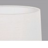 AZUMI Stínítko pro stojací lampu, tvar válec, materiál textil, povrch vnější bílá, vnitřní bílá, E27/ES, rozměry 440x250mm, POUZE STÍNÍTKO BEZ ZÁKLADNY náhled 7