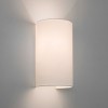 IOS Stínítko pro nástěnné svítidlo, materiál textil, povrch  bílá, rozměry 144x250x120mm, jedná se pouze o stínítko, základna dodávána SAMOSTATNĚ náhled 1