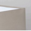 AZUMI Stínítko pro nástěnné svítidlo, tvar čtverec, materiál textil, povrch vnější ústřice, vnitřní bílá, E27/ES, rozměry 180x175mm, vč. redukčního kroužku E14, POUZE STÍNÍTKO BEZ ZÁKLADNY náhled 11