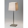AZUMI Stolní lampa, těleso kov, povrch nikl lesk, pro žárovku 60W, E27, 230V, IP20, tř.2, rozměry 640x210x210mm, vypínač na kabelu, STÍNÍTKO SAMOSTATNĚ náhled 5