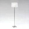 AZUMI Stojací lampa, těleso kov, povrch nikl mat, imitace opotřebení, pro žárovku 60W, E27, 230V, IP20, tř.2, rozměry 1620x300x300mm, vypínač na kabelu, STÍNÍTKO SAMOSTATNĚ náhled 1