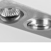BINTONIT 2x50W GU10 Stropní, podhledové svítidlo, výklopné +-20°, materiál hliník, povrch bílá, pro žárovku 2x50W, GU10, 230V, IP20, tř.1, rozměry 210x100x143mm náhled 9