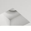 BLANCO Vestavné stropní bodové svítidlo, výklopné +-20°, tvar čtverec, materiál sádra, povrch bílá, pro žárovku 50W, GU10, 230V, IP20, tř.1, rozměry 115x115x140mm náhled 2