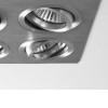 BINTONIT 2x50W GU10 Stropní, podhledové svítidlo, výklopné +-20°, materiál hliník, povrch bílá, pro žárovku 2x50W, GU10, 230V, IP20, tř.1, rozměry 210x100x143mm náhled 13