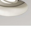 BAKERIT 7,4W LED KRUH Stropní, podhledové svítidlo, výklopné +-20°, materiál kov, povrch bílá, LED 7,4W, teplá 2700K, 528lm, Ra80, 230V, IP20, tř.3, rozměry d=72mm, h=74mm, BEZ trafa, vč.sv.zdr náhled 6