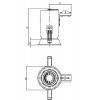 MINIMA BODOVÉ KRUH Stropní vestavné svítidlo, materiál kov, povrch bílá, pro žárovku 50W, GU10, 230V, IP20, tř.1, rozměry d=82mm, h=115mm náhled 16