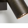 ASCOLI Stropní bodové svítidlo, nastavitelný směr svícení, materiál kov, povrch bronz, imitace opotřebení, pro žárovku 50W, GU10, 230V, IP20, tř.1, rozměry 80x130mm náhled 4