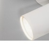 ASCOLI Stropní vestavné bodové svítidlo, nastavitelný směr svícení, materiál kov, povrch bílá, pro žárovku 1x50W, GU10 ES50, 230V, IP20, tř.1, rozměry 90x130mm; náhled 2
