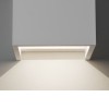COTUN 60W E27 Nástěnné svítidlo, základna kov, materiál sádra, povrch bílá, čtvercové průzory, pro žárovku 60W, E27, 230V, IP20, tř.1, rozměry 195x165x165mm, svítí nahoru/dolů náhled 7