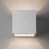 COTUN 60W E27 Nástěnné svítidlo, základna kov, materiál sádra, povrch bílá, čtvercové průzory, pro žárovku 60W, E27, 230V, IP20, tř.1, rozměry 195x165x165mm, svítí nahoru/dolů náhled 9