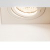 BLANCO Vestavné stropní bodové svítidlo, tvar čtverec, materiál sádra, povrch bílá, pro žárovku 50W, GU10, 230V, IP20, tř.1, rozměry 118x118x150mm náhled 6