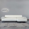 EDGE LED Nástěnné svítidlo, tři podsvícené základny, materiál kov, povrch bílá, LED 12,8W, teplá 3000K, 396lm, Ra80, 700mA, IP20, tř.1, rozměry 562x206x54mm, BEZ trafa náhled 6