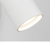 ASCOLI Nástěnné bodové svítidlo, nastavitelný směr svícení, materiál kov, povrch bílá, pro LED 6W, GU10 ES50, 230V, IP20, tř.1, rozměry 90x130mm, vč. vypínače náhled 5