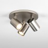 ASCOLI Stropní bodové svítidlo, nastavitelný směr svícení, materiál kov, povrch bílá, pro žárovku 3x50W, GU10, 230V, IP20, tř.2, rozměry d=220mm, h=125mm náhled 5