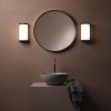GERIT 24W, E27, IP44 Nástěnné svítidlo, základna kov, povrch chrom lesk, difuzor sklo opál, imitace vroubkování, pro žárovku 20W, E27, 230V, do koupelny IP44, tř.2, rozměry 250x125x89mm náhled 12