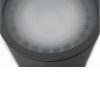 ALIX Stropní přisazené venkovní svítidlo, těleso kov, povrch černá, dif sklo opál, pro žárovku 1x35W, GU10, 230V, IP65, rozměry d=120mm, h=113mm. náhled 4
