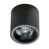 WATERLOO 10W Stropní přisazené bodové svítidlo, materiál hliník, povrch černá, LED 10W, 800lm, neutrální 4000K, 230V, IP20, rozměry d=80mm, h=82mm. náhled 1