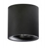 WATERLOO 10W Stropní přisazené bodové svítidlo, materiál hliník, povrch černá, LED 10W, 800lm, neutrální 4000K, 230V, IP20, rozměry d=80mm, h=82mm. náhled 5