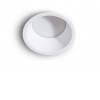 HAERO R 10W Stropní podhledové svítidlo, kruhové, těleso kov, povrch bílá, difuzor plast opál, LED 10W, 700lm, teplá 3000K, 230V, IP20, rozměry d=100mm, h=75mm. náhled 1