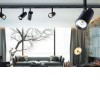 BALNEUM TR MG 30W, TUYA Bodové svítidlo do mag. systému, nast. směr svícení, kov, černá, LED 30W, 2340lm, smart TUYA Bluetooth, stmív, CCT nastav. teplota teplá 3000K-denní 6000K, vyzař. úhel 40°, 48V, d=85mm, h=230mm. náhled 7