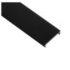 BETA Kryt profilu pro kolejnice velikosti 52mm nebo 27mm, těleso plast černá, rozměry  33x8mm,  l=1000mm. náhled 1