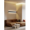 BUCAO WL 30W Nástěnné svítidlo, nepřímé svícení, těleso hliník, povrch zlatá, difuzor plast opál, LED 30W, 1950lm, teplá 3000K, 230V, IP20, rozměry 830x90x35mm. náhled 4