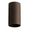 REKOM C RI Krycí váleček, materiál kov, povrch hnědá kávová, drážkovaný d=55mm, l=100mm náhled 1