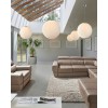BULB 5 1x40W, E27 Závěsné svítidlo, základna kov, povrch chrom, difuzor sklo opál, pro žárovku 1x 40W, E27, 230V, IP20, rozměry: dr=500mm. vč. závěsu l=1600mm, lze zkrátit náhled 3