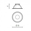 REMO R Rámeček kulatý pro svítidlo, materiál hliník, barva hliník, d=90mm, h=40mm, základna SAMOSTATNĚ náhled 9