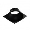 HUGO R Rámeček čtvercový pro svítidlo, materiál hliník, barva černá, d=90mm, h=40mm, základna SAMOSTATNĚ náhled 1