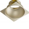 HUGO R Rámeček čtvercový pro svítidlo, materiál hliník, barva champagne, d=90mm, h=40mm, základna SAMOSTATNĚ náhled 1