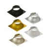 HUGO R Rámeček čtvercový pro svítidlo, materiál hliník, barva chrom, d=90mm, h=40mm, základna SAMOSTATNĚ náhled 2