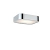 LULO 2x40W, E27 Stropní svítidlo, těleso kov, povrch chrom, difuzor plast opál, pro žárovku 2x40W,E27, 230V, IP44, rozměry:d=220mm, l=220mm, h=60mm náhled 1