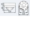 CPO-LA DETEKTOR PŘÍTOMNOSTI PRO DLOUHÉ CHODBY Detektor pohybu pro dlouhé chodby l=40m, 2,3kW, 15s-30min, 10-2000Lx, 230V, IP44, d=106, h=52mm náhled 4