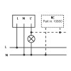 Soumrakový detektor Soumrakový senzor, s funkcí nočního útlumu, 2-300lx, kontakt max 2,3kW, 230V, IP54, tř.2, 47x57x65mm, programování pomocí dálk ovl není součástí balení náhled 4