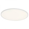 NORMA kruhové LED Stropní přisazené svítidlo, těleso hliník, povrch bílá, difuzor plast opál, LED 1x30W, teplá 3000K, 3000lm, stmívatelné vyp/zap vypínačem, 230V, tř.2, IP20, d=450mm, h=40mm náhled 1