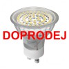 48 LED SMD GU10 VÝPRODEJ Světelný zdroj SMD LED, 2,5W/náhr. ~22W žár, 48xLED, denní bílá, 6200K-6800K, GU10, úhel, 120°, Ra80, 210lm, 230V, d=50mm, h=58mm