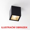 BOXY XL S Stropní bodové, svítidlo, těleso hliník, povrch bílá, reflektor černá, LED 18W, teplá 2700K, 1453lm/cca 70W žár., Ra90, vyzař úhel 20°, 230V, IP20, tř.1, 124x124x112mm náhled 3