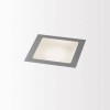 LEDS GO IN FORTE Zemní svítidlo, těleso hliník, rámeček eloxovaný hliník, difuzor sklo opál mat LED 1W, neutrální 4000K, 350mA, IP67, 40x40x32mm náhled 2