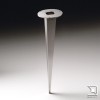 PIN 03 Bodec pro upevnění sloupkového svítidla do záhonu, materiál kov, d=108mm, l=404mm náhled 1