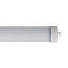 XSEAL LED 18W IP65 IK08 Stropní, závěsné, průmyslové svítidlo, těleso plast, povrch šedá, difuzor plast opál, LED 18W, neutrální 4000K, 1602lm, Ra80, 230V, IP65, IK08, tř.2, 56x61mm, délka 696mm náhled 1