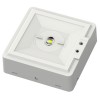 SECUR LED 2,7W ANTIPANIC Stropní, přisazené nouzové svítidlo, plast bílá, charakteristika ANTIPANIC, LED 2,7W, 150lm, denní 5000K, záloha 3h, 230V, IP20, tř.1, 130x130x45mm náhled 2