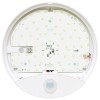 CAME  LED 15W IP44 PIR senzor Přisazené svítidlo, PIR senzor pohybu záběr 160°/360°, dosah 9m, čas 10s-12min, zákl plast bílá, difuzor plast opál, LED 15W, neutr 4100K, 1300lm, Ra80, 230V, náhled 3