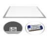 ANCORO LED 45W Stropní, podhledové, svítidlo, těleso hliník, stříbrná, difuzor plast, LED panel 45W, 4400lm, denní 6000K, vyzař.úhel 140°, Ra80, 230V, IP20, tř.2, rozměry 595x595x9mm. náhled 2