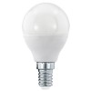 LED bílá 5,5W E14 P45 teplá VÝPRODEJ Světelný zdroj žárovka kapková, zákl kov, difuzor plast opál, LED 5,5W, E14, P45, teplá 3000K, 470lm, Ra80, vyzařovací úhel 200°, 230V, stř život 15.000h, 15.000x zap/vyp, d=45mm h=80mm náhled 1